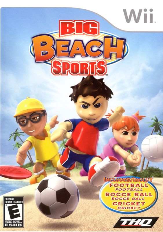 Big Beach Sports box art for Wii